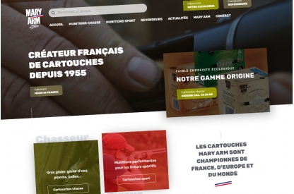 Nouveau site internet Mary Arm